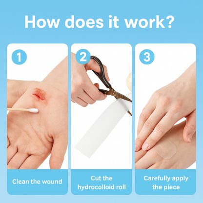 Medical Grade Hydrocolloid Roll